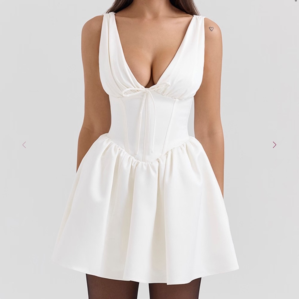 House of CB Ivory Mini Dress